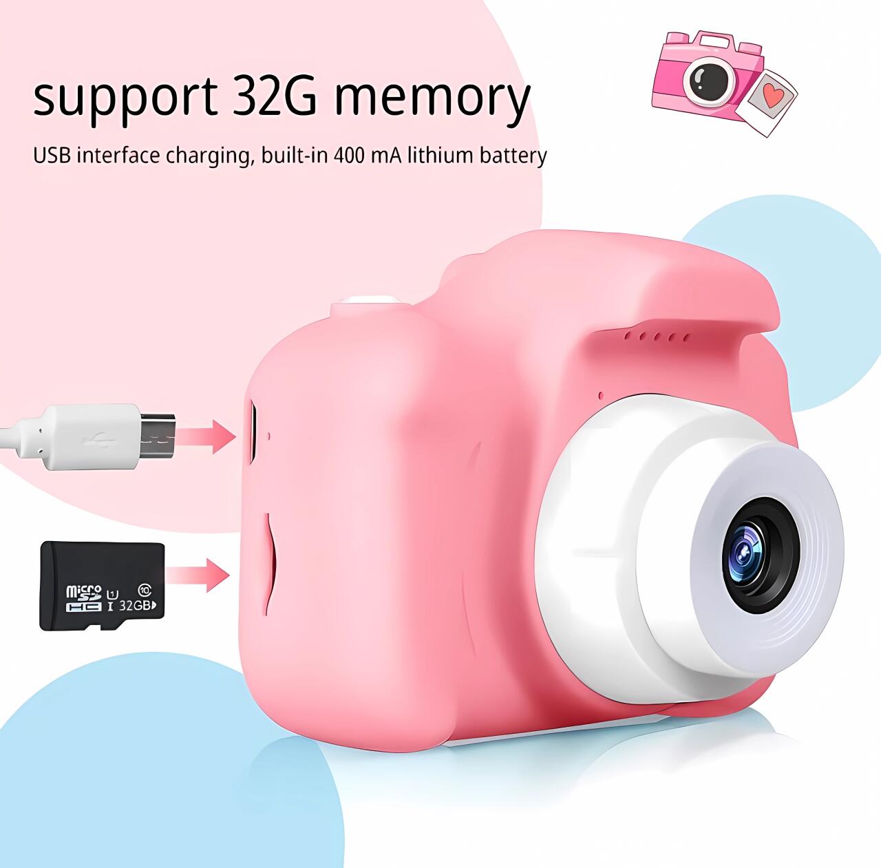 CÂMERA INFANTIL KLIKIDS™