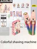 Depilación facial para mujer (modelo pila)