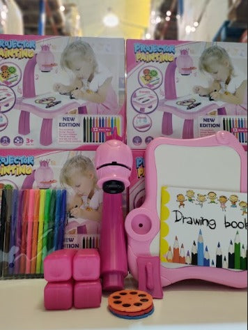 Mesa Creativa - Con proyector LED | 12 rotuladores gratis con tu pedido