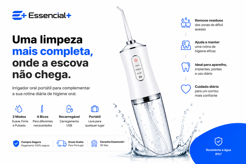 IRRIGADOR ORAL ESSENCIA+