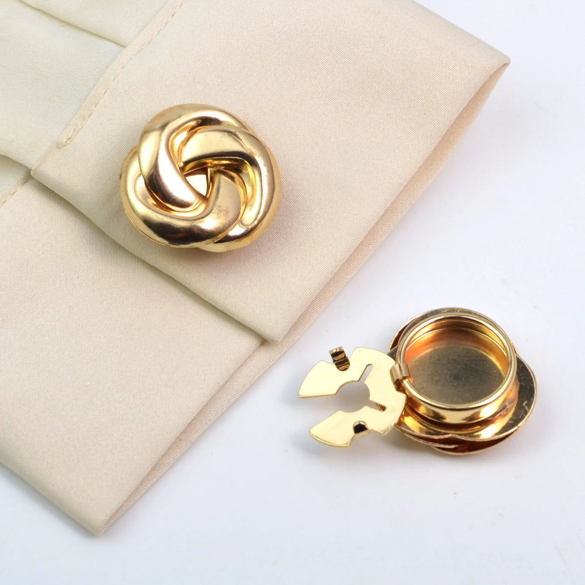 Fashion Alloy Rhinestone Button Covers Flower Shirt Cuff & Collar Button Caps Decorative Button Accessories