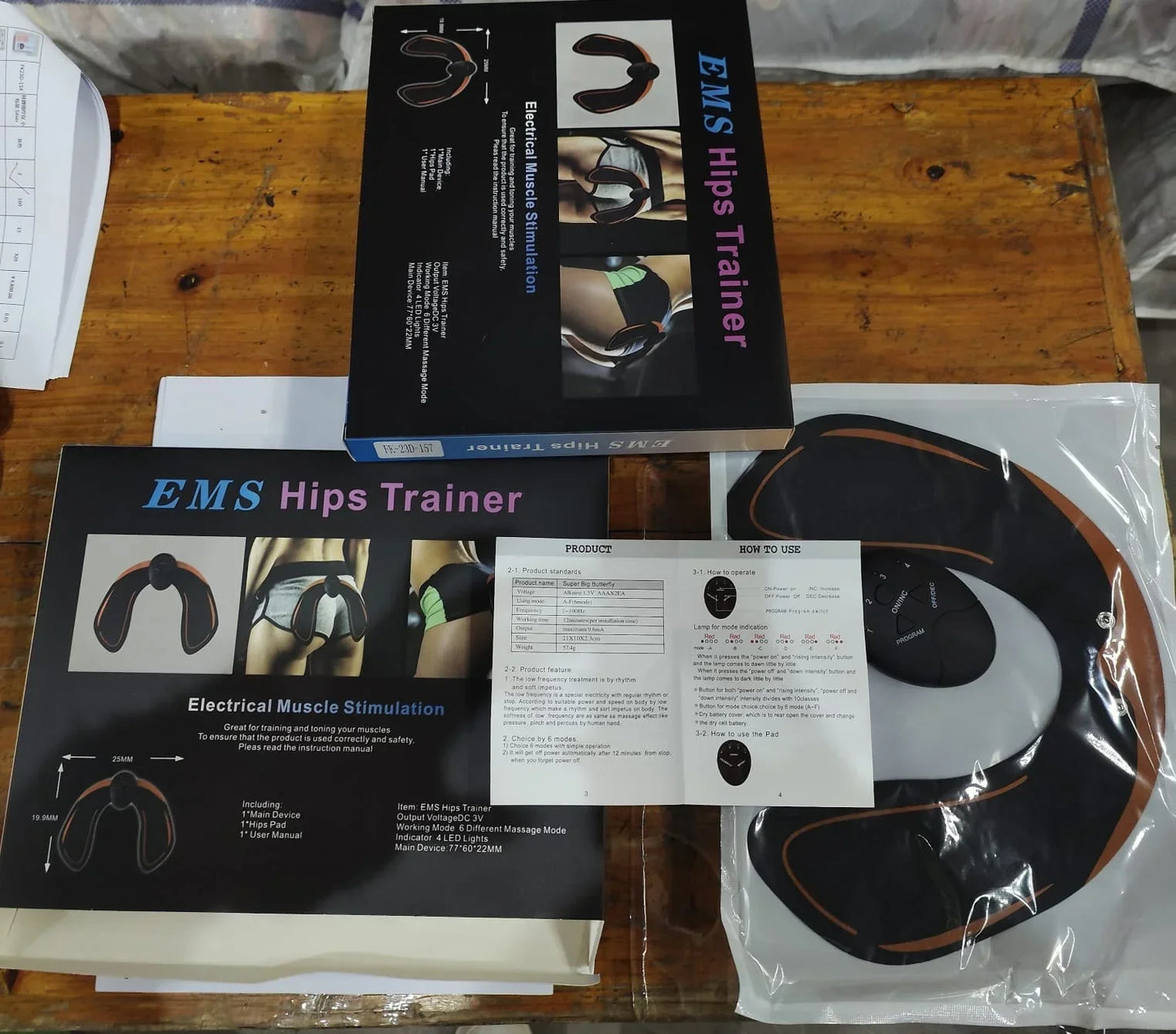 Gimnasia pasiva para glúteos FK-PRO23D