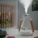Humidificador 3 em 1 com Difusor de Aromas e Carregador Sem Fio