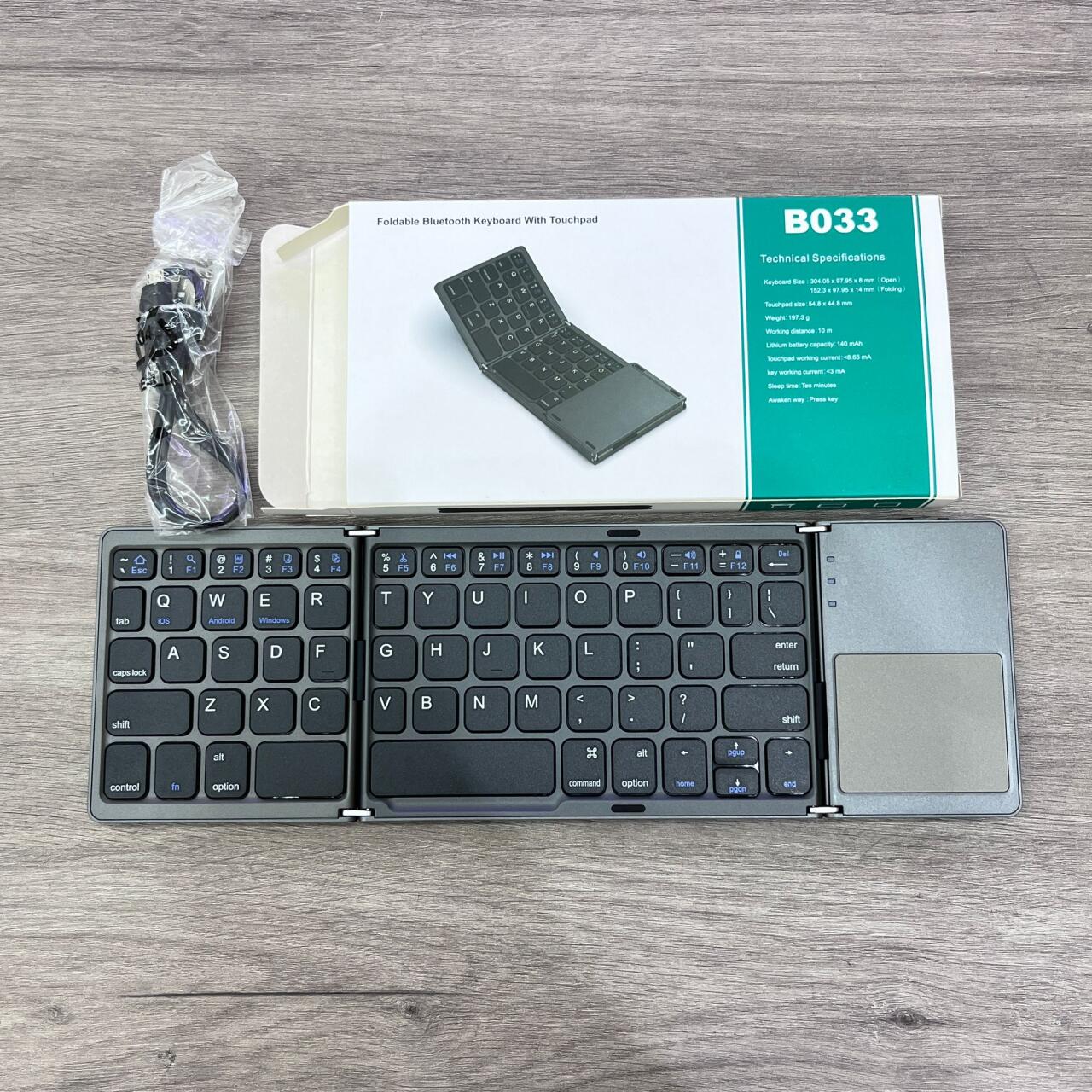 Teclado Bluetooth portátil 